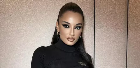 Amina Muaddi rompe el silencio tras comentarios por supuesta relación con la pareja de Rihanna