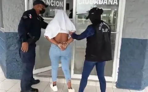 Agentes de la DIP capturan a una de las más buscadas en barriada precarista de La Chorrera
