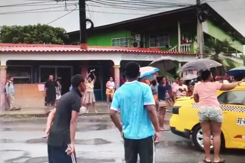 Confuso incidente se registra en la estación policial de María Chiquita en Colón 