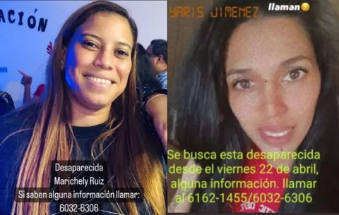 Lista de desaparecidos aumenta: Buscan a Marichely Ruiz y Yaris Jiménez desde hace 7 días