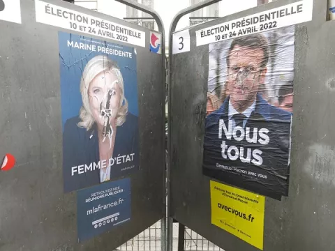 Macron y Le Pen repetirán su duelo de 2017 por la Presidencia francesa