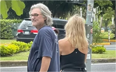Kurt Russell y Goldie Hawn están de visita en Panamá
