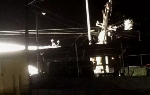 Más de 12 horas sin luz, residententes de La Chorrera piden respuestas a Naturgy 