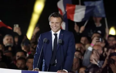 Emmanuel Macron es  reelegido presidente de Francia