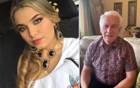 Ulpiano Vergara presenta a la nueva cantante de su agrupación, Maryfrank Johaneth Bravo Martínez