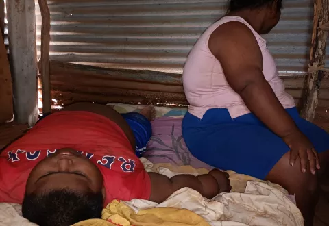  ¡Conmovedor! Familia en Cañazas con cuatro hijos que padecen sobrepeso