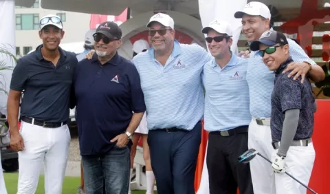 Fundación Omar Alfanno con buenos golpes en golf, pero mejor fue la causa
