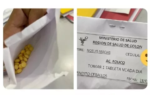 Entregaban medicinas en sobres engrapados en Colón; el Minsa los amonestó