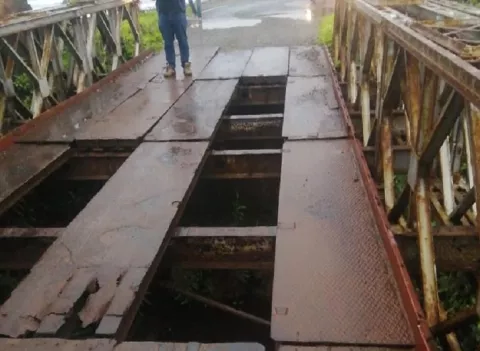  Mal tiempo incomunica parte del distrito de Santa Isabel en la Costa Arriba de Colón 