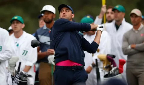Scottie Scheffler, nuevo líder del Masters de Augusta