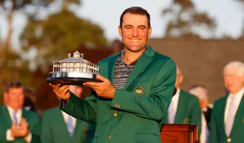 Scottie Scheffler, nuevo dueño de la chaqueta verde en Augusta