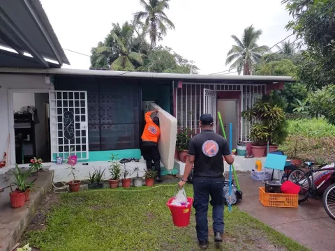 Inundaciones tras intensas lluvias afectan viviendas en 5 comunidades de La Chorrera   