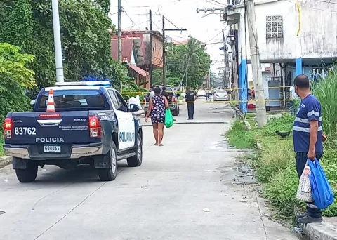 Se registran dos heridos tras balacera en la calle 2, avenida Justo Arosemena, Colón
