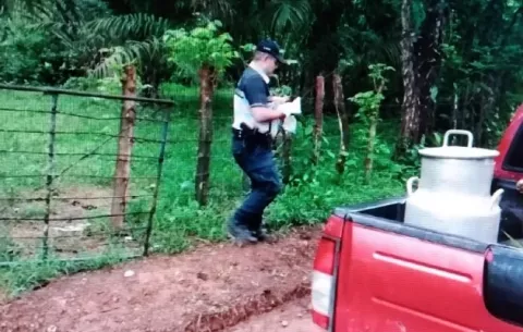 En operativo policial dan con menor de edad presunta madre de la bebé abandonada en potrero 