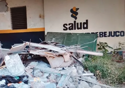 Exigen reactivación de trabajos en centro de salud del corregimiento de Bejuco