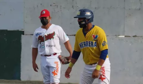 Herrera sigue imparable; Occidente sufre ante Panamá U18 en el béisbol mayor