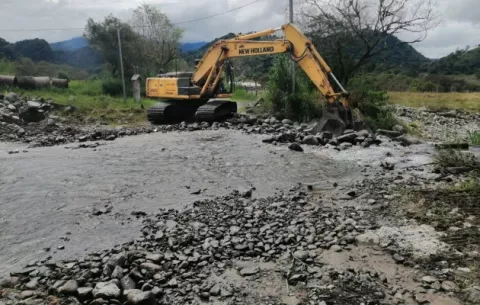Construirán el vado sobre la quebrada Tizingal en Tierras Altas