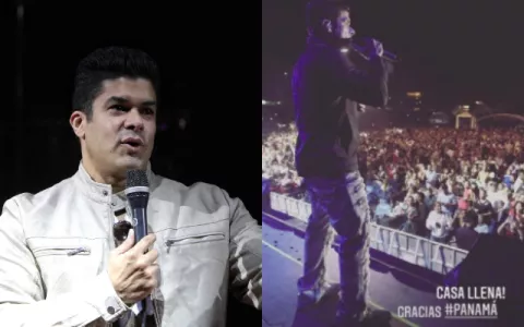 Jerry Rivera puso a los panameños a bailar y a cantar sus éxitos