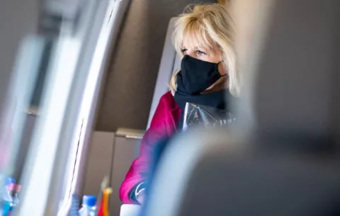 Primera dama de Estados Unidos, Jill Biden, llega a Panamá