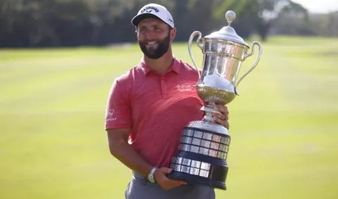 Scottie Scheffler, Jon Rahm y Collin Morikawa, líderes en el ranking del golf