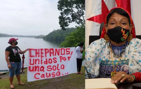 Petita Ayarza: 'Proyecto convierte a los gunas en protectores del lago Bayano, no en  sus dueños'