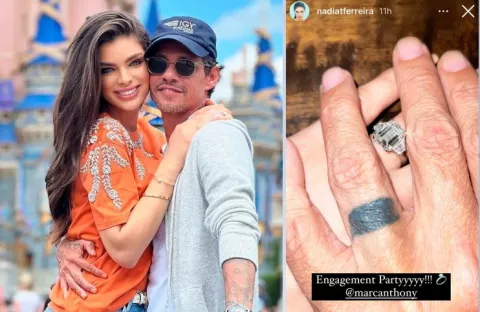 Marc Anthony: ¿El cantante se comprometió con Nadia Ferreira? 