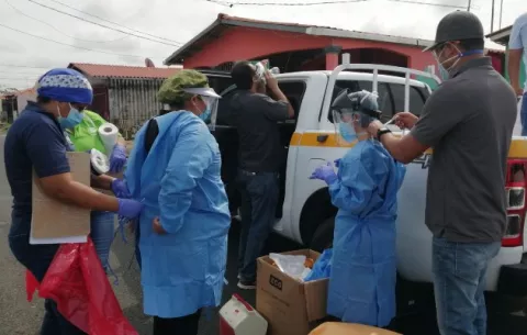 Minsa y CSS de Panamá Oeste redefinen estrategias para enfrentar la quinta ola de covid-19