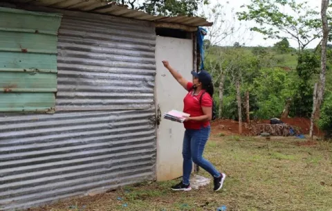 Investigan ocupación ilegal de terrenos en el asentamiento de Villa Unida, La Chorrera