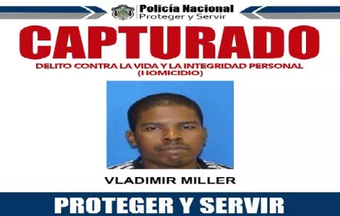 Capturan en La Chorrera a alias 'Vladi', uno de lo más buscados por el delito de homicidio