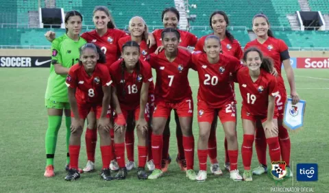 Femenina de Panamá Sub-17queda fuera de India 2022