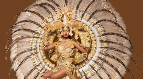 Miss Supranational: La representante panameña lucirá el vestido de fantasía 'El Palacio de Las Garzas'