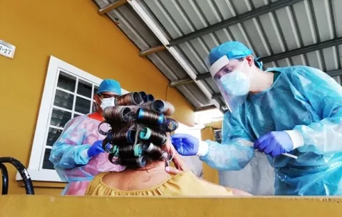 Ocho fallecimientos y  1,106 casos de coronavirus reporta el Minsa para este lunes