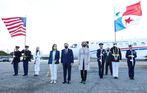 Laurentino Cortizo y la Primera Dama con agendas paralelas en la IX Cumbre de las Américas