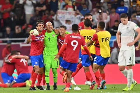  Costa Rica clasifica al Mundial de Catar 2022