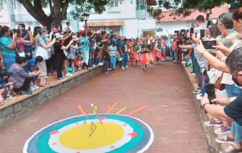 Con el Cuarteo del Sol, inicia el ciclo de la tradicional fiesta de Corpus Christi en Azuero 