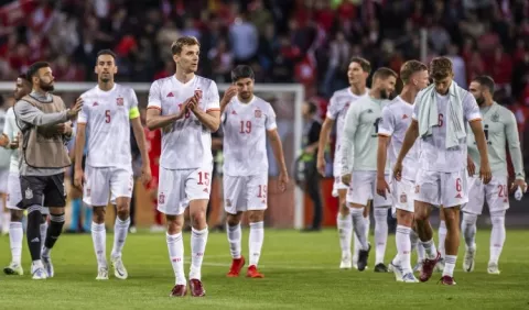 Luis Enrique Martínez, feliz por triunfo de España ante Suiza