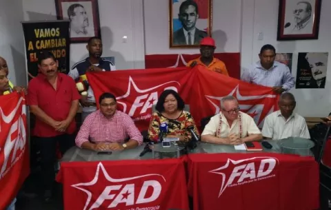 Si el FAD no logra constituirse en partido, sus candidatos irán por libre postulación