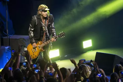 Grupo de rock de Johnny Depp anuncia una gira por Alemania y Luxemburgo en 2023