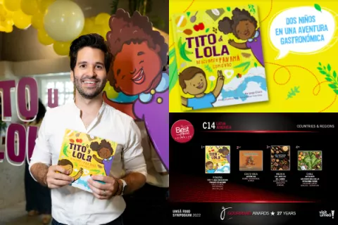 Jorge Chanis, gastrónomo panameño, fue premiado en tres categorías en los 'Óscar de los libros de cocina'