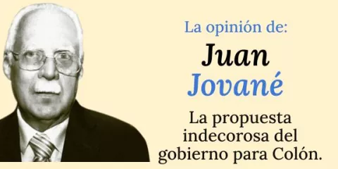 La propuesta indecorosa del gobierno para Colón