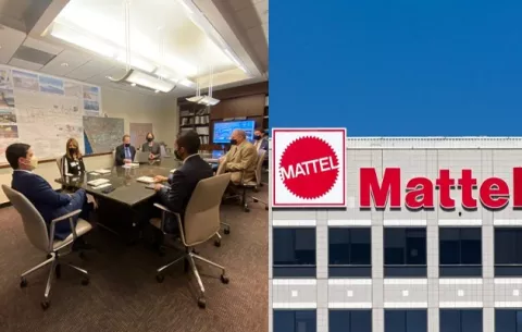 Altos funcionarios panameños se reúnen con directivos de Mattel, el gigante de los juguetes