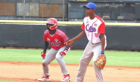 Panamá es dejado en el terreno de juego por Cuba en el Premundial U15