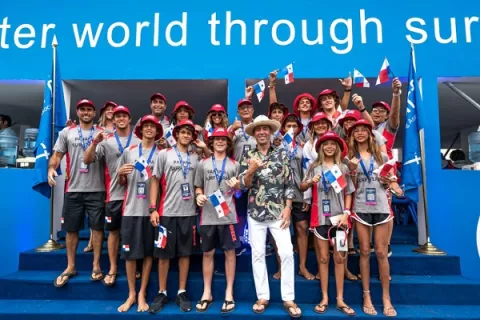 Panamá destaca en Mundial de Surf Junior 2022 de El Salvador 