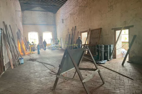 La Aduana de Portobelo: Trabajos de restauración tienen un avance del 50%
