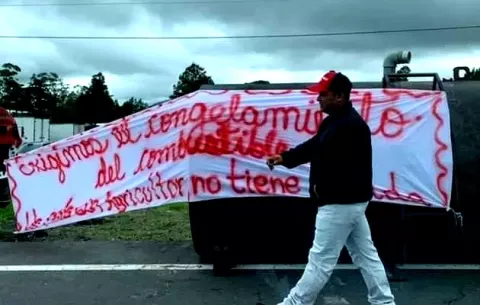 Camachi advierte más de $20 millones en pérdidas por paro de transportistas de carga en Chiriquí