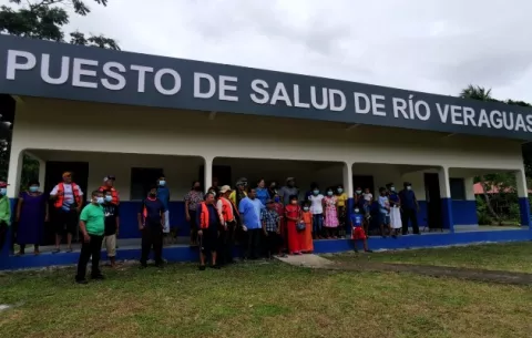 Unas 12 comunidades se beneficiarán del nuevo puesto de salud de Río Veraguas