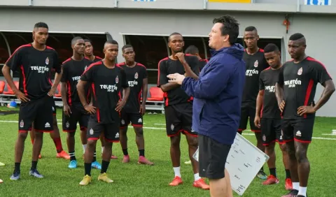 Sporting contra Herediano de Costa Rica en juego amistoso