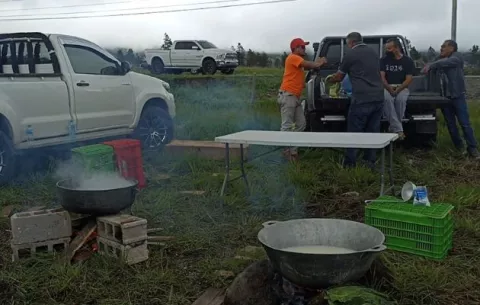 Transportistas de carga agrícola se mantendrán en vigilia hasta el lunes 