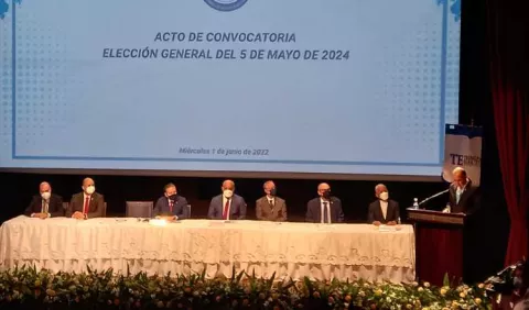 Proceso electoral está en movimiento, con un proyecto sin aprobarse