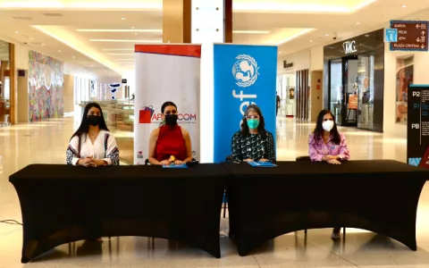 Unicef tendrá presencia en 12 centros comerciales del país